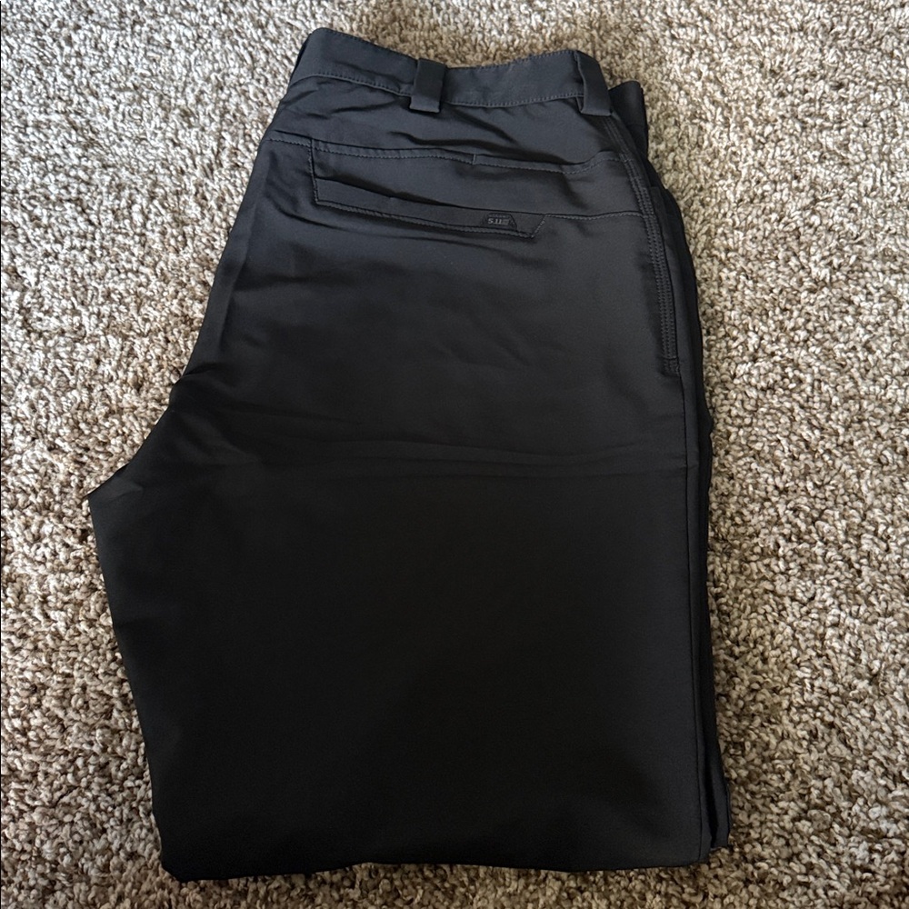 5.11 Black Chinos 36x32